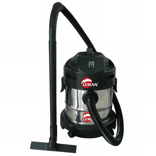 Aspirateur cuve inox 20L utiles 230V - 1250W - LOASP201 - LEMAN