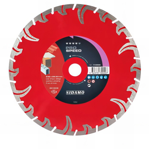 Disque diamant PRO SPEED D. 115 x 22,23 x H 7,5 mm Tuile / Brique - 11130018 - Sidamo