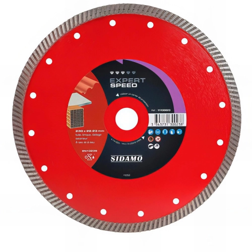 Disque diamant EXPERT SPEED D. 115 x 22,23 x H 7 mm Tuile / Brique - 11130021 - Sidamo