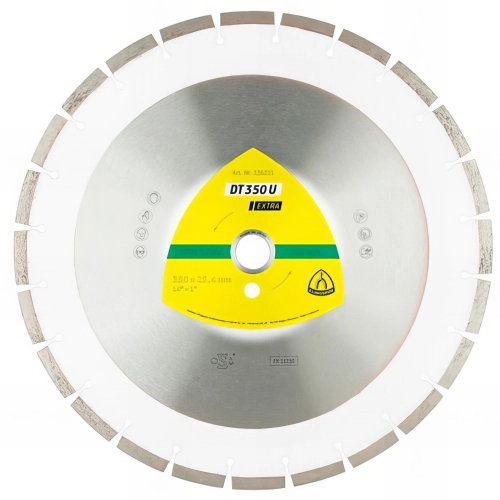 Disque diamant DT 350 U D. 300 x 2,8 x Ht. 10 x 25,4 mm - Béton, Matériaux de construction - 336220 - Klingspor