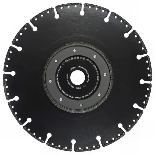 Disque diamant à chanfreiner - couper ULTRA PMF D. 230 x Al. 22,23 x Ht. 3 mm Fonte / Acier / PVC - 11130139 - Sidamo