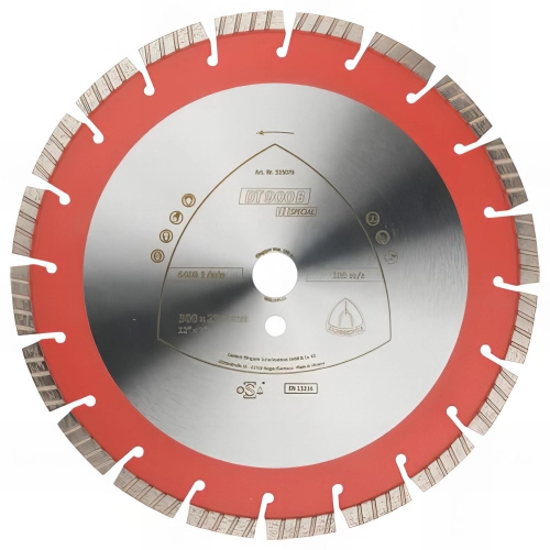 Disque diamant D. 400 x Al. 20 mm - Béton / Matériaux de construction / Briques silico-calcaires - DT 900 B Spécial