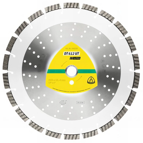 Disque diamant D. 400 x Al. 25,4 mm - Béton / Béton ancien, armé / Matériaux de construction - DT 612 Ut Supra