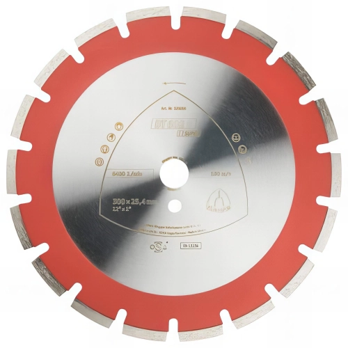 Disque diamant D. 400 x Al. 25,4 mm - Béton ancien / Béton ancien, armé - DT 602 B Supra