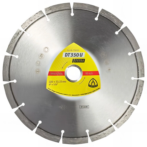 Disque diamant D. 115 x Al. 22,23 mm - Matériaux de construction / Béton - DT 350 U Extra