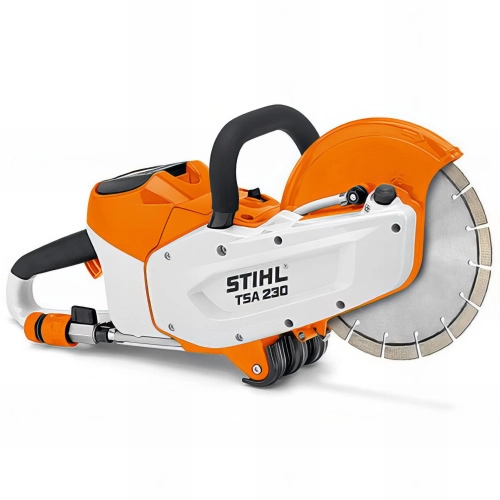 Découpeuse à batterie D. 230 mm Stihl TSA 230 avec chargeur AL500 + 1 Batterie AP300 36 V 6 Ah