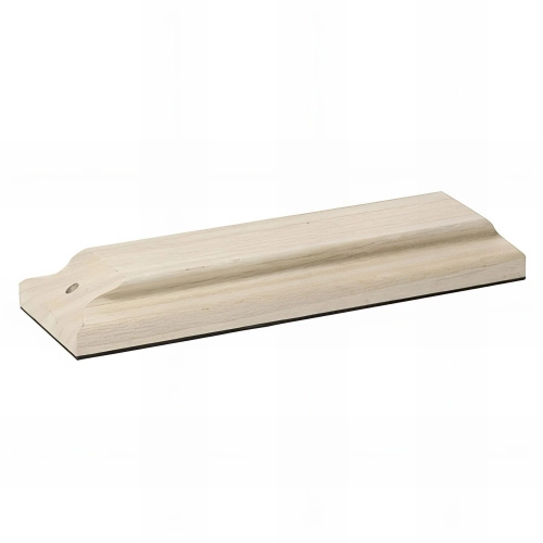 Batte de carreleur bois 400 x 120 mm semelle caoutchouc