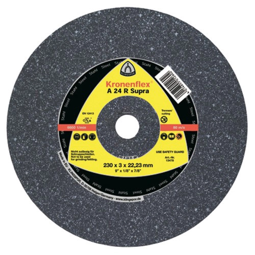 25 disques à tronçonner MP SUPRA A 24 R D. 150 x 2,5 x 22,23 mm - Acier - 6667 - Klingspor