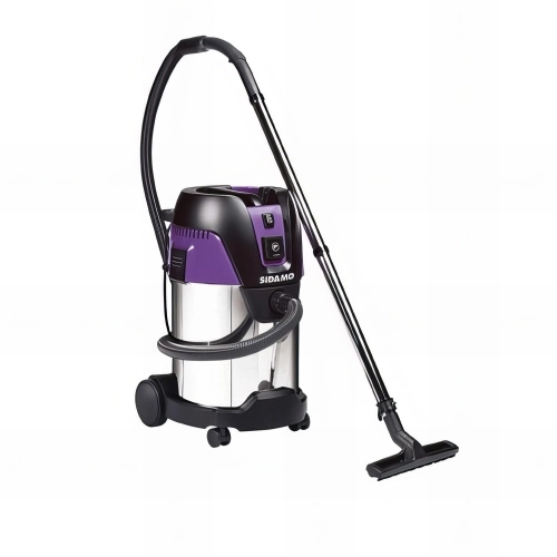 Aspirateur eau et poussières cuve inox DCI 35 S - 30 L - 230V 1250W - 20405022 - Sidamo