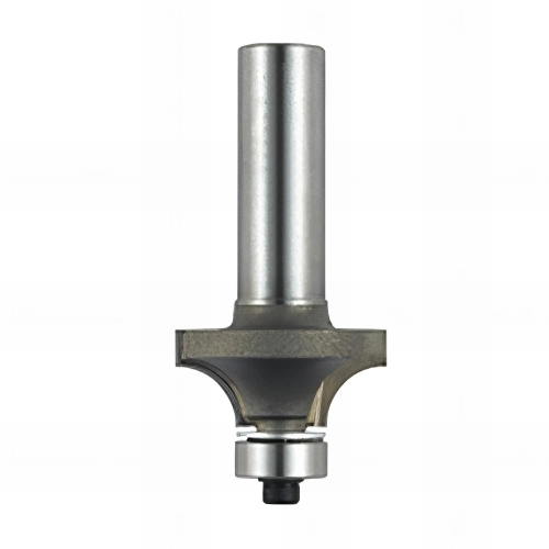 Mèche 1/4 de rond HM micrograin + guide D. 28,6 mm L.U. 13,5 mm L.T. 61 mm Q 12 mm - 4612.729.00 - Leman