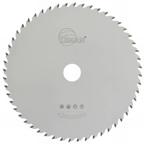 Lame carbure multi-materiaux D. 160 mm. x ép dents 2,0 - 1,4 x Al. 20 mm. 52 dents - 923.160.2052 - Leman