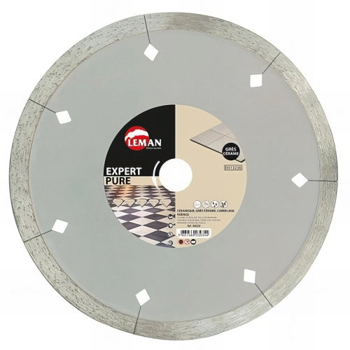 Disque diamant D. 115 x Al. 22,23 x Ht. 7 x ép. 1,6 mm. Carrelage, faience - 960115 - LEMAN