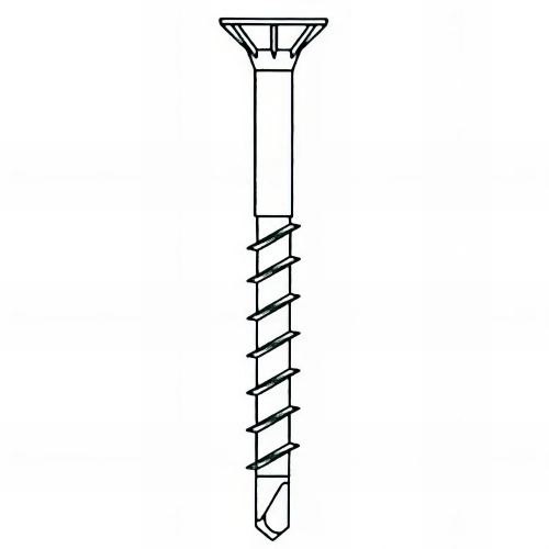 1125 vis bois en rouleaux D. 5 x 60 mm Inox A2 autoforeuse TX 25 - BDS560A2 - Alsafix