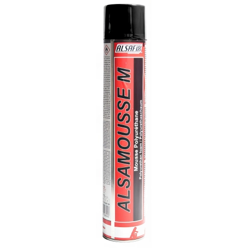 Mousse polyuréthane manuelle ALSAMOUSSE M 750 ml - PO08139 - Alsafix