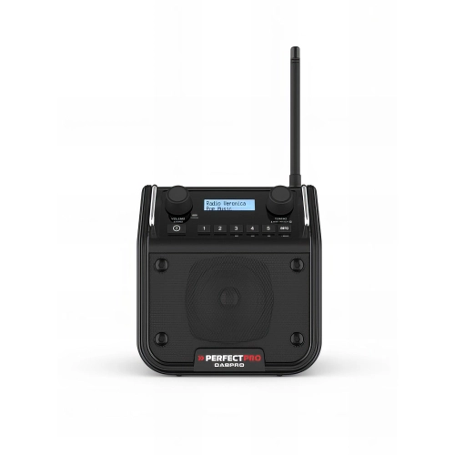 Radio de chantier DABPRO - 7 W - Bluetooth, MP3, Aux in, FM, DAB+ - Perfect Pro