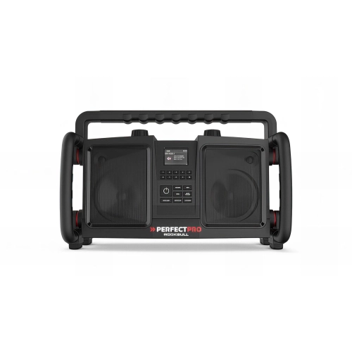 Radio de chantier ROCKBULL - 2 x 25 (50) W - Bluetooth, MP3, Aux in, FM, USB, DAB+ - Perfect Pro