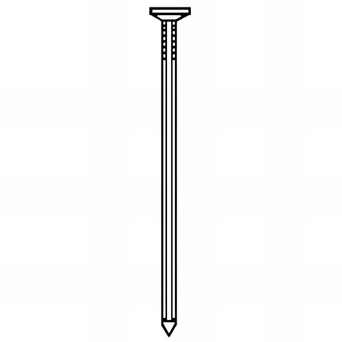 Pointe galvanisée à chaud (HDG) canelée en vrac tête plate (TP) 5,5 x 180 mm - 5 kg - TP551808 Alsafix