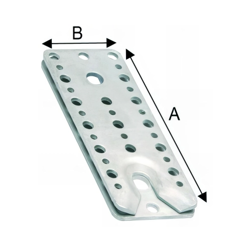 Connecteur invisible RICON-S 200/60 EK (L x l) 200 x 60 mm - AL-137K148 - Alsafix