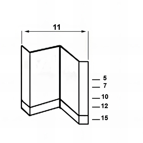 5 000 agrafes CADRE 11-05 - 11 x 5 mm - 314T1105 - Alsafix