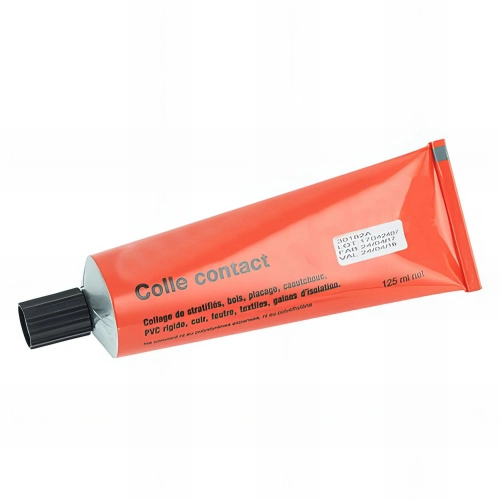 Tube de colle 125 ml pour garniture de volant liège sur scie à ruban - COLI - Drom'scies