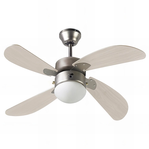 Ventilateur de plafond BERMUDE 107cm 4 pales 50 W 230 V - 112423 - Fartools