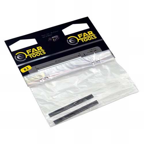 Fers de rabot 60 x 1,5 mm "Far Tools XF-Planer 216024" - Lot de 2