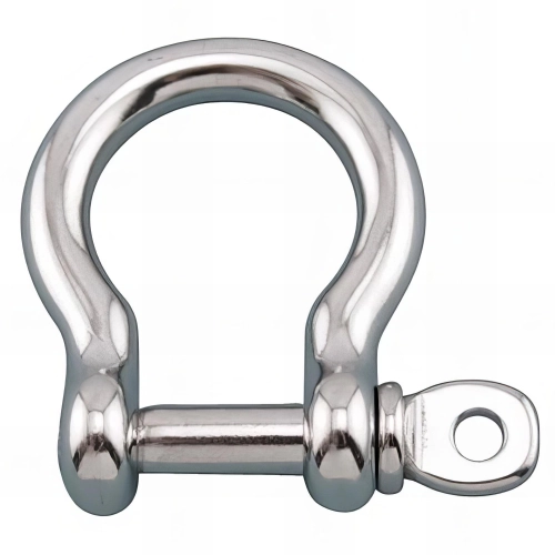 Manille lyre à vis D. 6 mm. Charge 150 Kg. INOX A4 - Fixtout