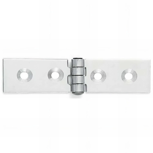 Charnière L. 55 x B. 40 x H. 1,5 mm. INOX A2 - Fixtout