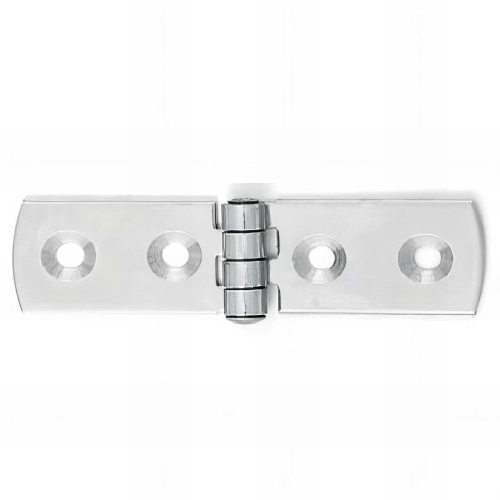 Charnière plate Lt. 75 x L. 20 x Ep. 1,5 mm. INOX A2 - Fixtout