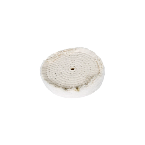 Disque de polissage en coton cousu D. 200 x 25 x Al. 16 mm