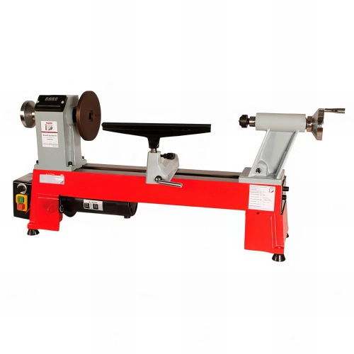 Tour à bois avec variateur et affichage digital L. 460 mm 230 V - 550 W D460FXL-230V - Holzmann