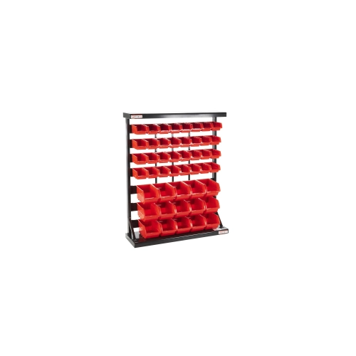 Etagère de rangement avec 47 bacs plastique KSR94 - Holzmann