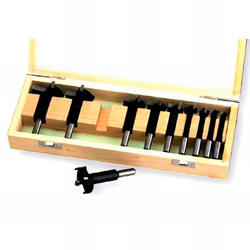 Coffret de 10 mèches à façonner HM D. 10 à 50 mm - 5021001 - Holzprofi