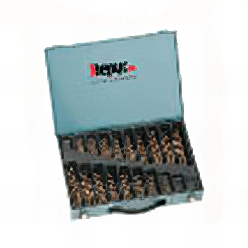 1 Coffret de forets métaux HSSCO DIN338N de 155 pcs, D. 1 à 13 mm x 0,5 mm - 11830000003 - Hepyc