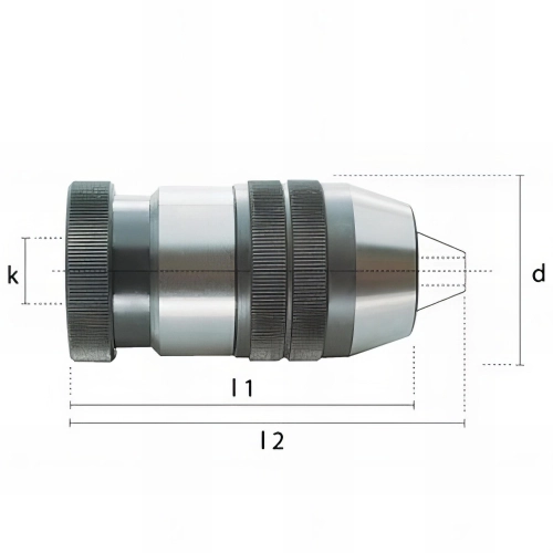 Mandrin HP1 B16 D. 0 / 10 x Lt. 81 x lu. 89 mm