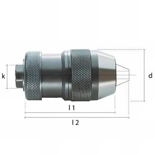 Mandrin HP2 B12 D. 0 / 10 x Lt. 73 x lu. 80 mm