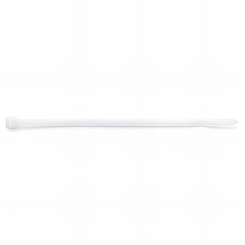 100 Colliers de serrage nylon blanc - L. 250 x l. 3,6 mm