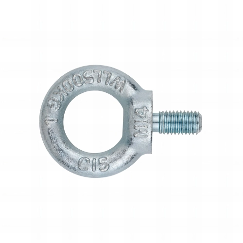 100 anneaux de levage 20 mm mâle DIN-580, zingué