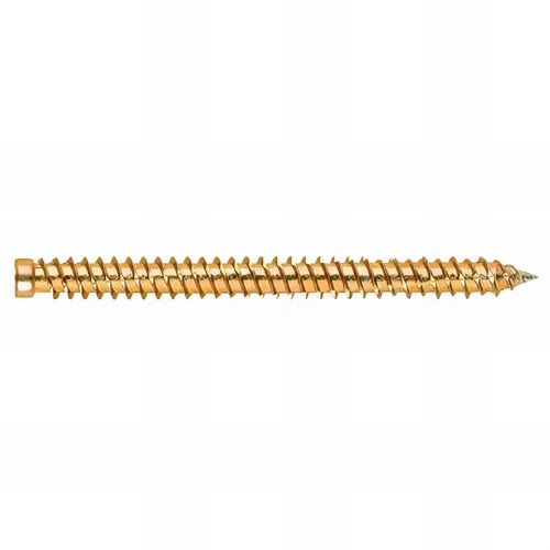 100 vis à béton tête cylindrique Torx 7,5 x 72 mm (D. 6 mm) bichromaté - HR75072 - Index