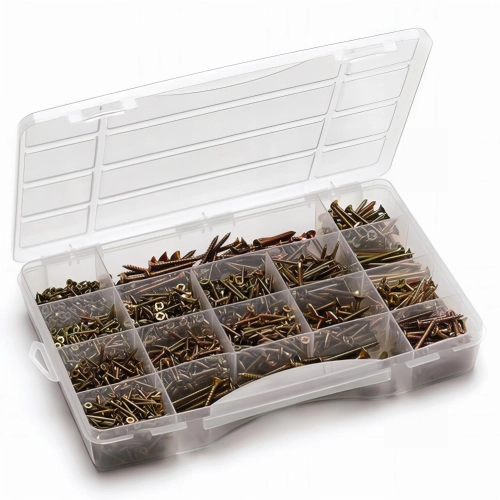 Coffret 1742 pièces de visserie TPPO + Embouts 03 - MLTPPOT301 - Index