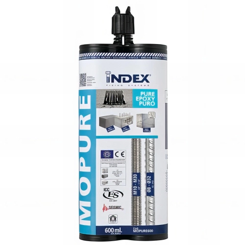 Cartouche de scellement chimique 600 ml charges lourdes Expoxy pur ATE Option 1 - MOPURE600 - Index