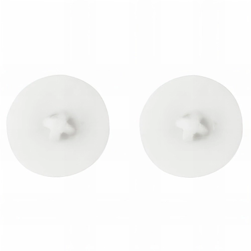 1000 capuchons blanc D. 13 mm en nylon pour vis PVC-70 - P70TPBL - Index