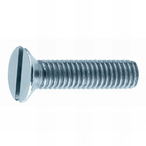 250 vis métrique à tête fraisée fendue M6 x 20 mm DIN-963 zingué - T9630620Z - Index