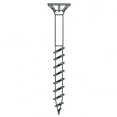 750 vis bois en rouleaux D. 5 x 80 mm galavanisées TX 25 - SP5080TX - Alsafix